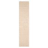 Hand Tufted Ivory New Zealand Wool Geometric Rug in Multi Sizes by LoomBloom